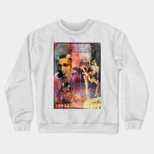 Collage Art Josephine Baker Crewneck Sweatshirt